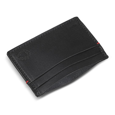 Vintage Leather Credit Card Holder Black